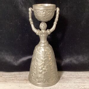 Vintage German Pewter Wedding Cup